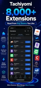 8,000+ Extensions — Read From Any Source You Like