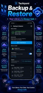 Backup and Restore — Your Library Is Always Safe